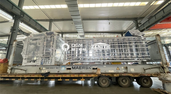 QGM Bagong ZN1200C Ganap na Awtomatikong Block Plant sa Mexico- Tumutulong sa Lokal na Rekonstruksyon Pagkatapos ng Lindol sa Mexico