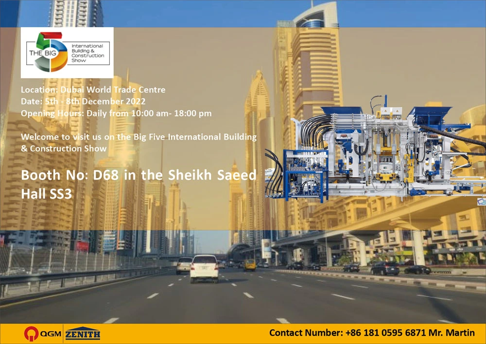 Dadalo ang QGM Group sa BIG 5 Show UAE 2022