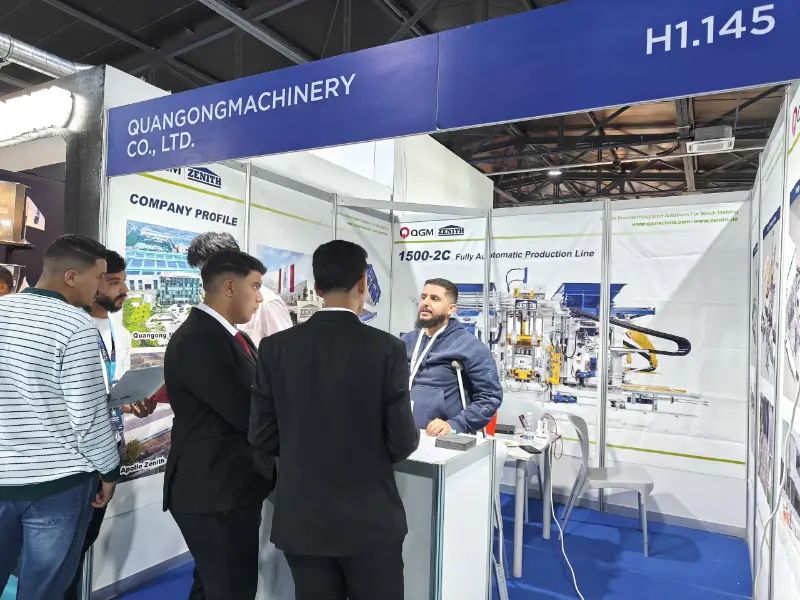 Pagpapalalim ng Ugat sa Hilagang Africa, Pagbuo ng Hinaharap gamit ang Katalinuhan | Quangong Machinery Co., Ltd. Exhibits sa 2026 Benghazi Building Materials Exhibition, Pagpapalakas ng Bagong Kabanata sa Regional Infrastructure