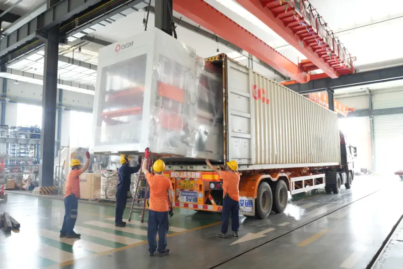 Ang Quangong Machinery ay Nagpapadala ng Smart Brick Production Lines sa Overseas Markets